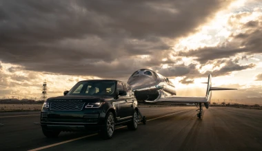 To Range Rover Astronaut Edition μάς αποκαλύπτει το νέο διαστημόπλοιο της Virgin Galactic