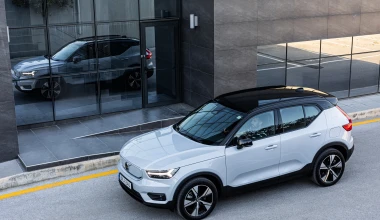 Ηλεκτρικό Volvo XC40 Recharge: το οδηγούμε στη Χαλκιδική