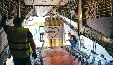 Αποστολή ανθρωπιστικής βοήθειας από τη SKODA στην Ινδία