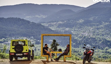 Απόδραση: SUZUKI Jimny & V-Strom 1.050 XT - Αποκέντρωση τώρα! (video)