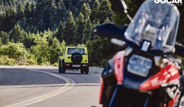 Απόδραση: SUZUKI Jimny & V-Strom 1.050 XT - Αποκέντρωση τώρα! (video)