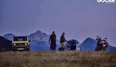 Απόδραση: SUZUKI Jimny & V-Strom 1.050 XT - Αποκέντρωση τώρα! (video)