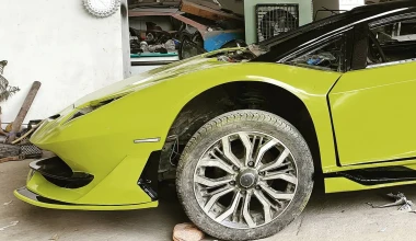 Μάντεψε τι αυτοκίνητο κρύβεται κάτω από αυτή την ψεύτικη Lamborghini