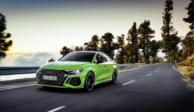 Το νέο Audi RS 3 των 400 ίππων και 500 Nm ροπής είναι εδώ για να προσφέρει απόλαυση στο δρόμο και την πίστα