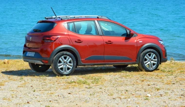 Διακοπές με το νέο Dacia Sandero Stepway στην Βόρειο Εύβοια