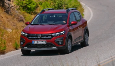 Διακοπές με το νέο Dacia Sandero Stepway στην Βόρειο Εύβοια