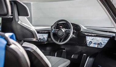 Vision Renndienst: Η οπτική της Porsche για το ιδανικό εσωτερικό ενός οικογενειακού αυτοκινήτου