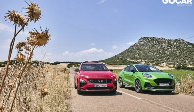 Δοκιμή Hyundai Kona N Line Vs Ford Puma ST: Τα SUV… τρελάθηκαν! 