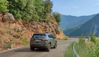 Δοκιμάζουμε το νέο Jeep Compass 4xe Plug-in Hybrid 240 PS