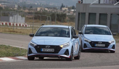 Hyundai N models range – Οδηγούμε στην πίστα των Μεγάρων τα i20 N, i30 Ν και Kona N