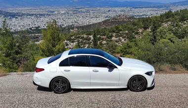 Δοκιμάζουμε τη νέα Mercedes-Benz C 200 με τον “ήπια υβριδικό” 1.5 Turbo των 204 ίππων