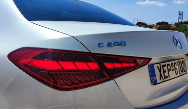 Δοκιμάζουμε τη νέα Mercedes-Benz C 200 με τον “ήπια υβριδικό” 1.5 Turbo των 204 ίππων