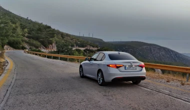 Δοκιμάζουμε την Alfa Romeo Giulia Sprint 2.0 Turbo 200 PS