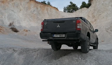 Δοκιμάζουμε το Mitsubishi L200 Black Edition: Blackout