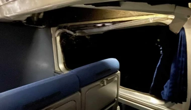 Τρένο διαλύει φορτηγό που μετέφερε αυτοκίνητα [Video]