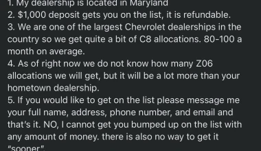 Παραλαβή σε 3-4 χρόνια για τη νέα Corvette Z06