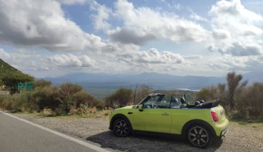 Οδοιπορικό στην ορεινή Αρκαδία με MINI Cooper Cabrio