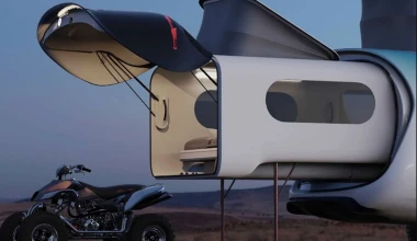 Whale Trailer Cabin: Επαναστατικός σχεδιασμός, με πρωτότυπες εκπλήξεις που δεν θα φανταζόσασταν σε ένα τροχόσπιτο!