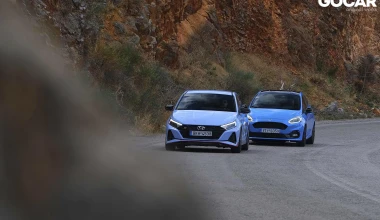 Δοκιμή Ford Fiesta ST Limited Edition & Hyundai i20 N: Fun to drive x2! 