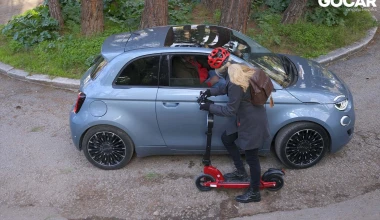 Οδηγούμε το eScooter FIAT 500 Iride: Γεμίζει το μάτι!