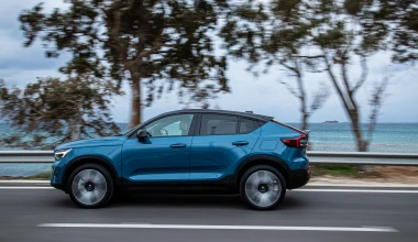 Οδηγούμε το νέο Volvo C40 Recharge στην Ελλάδα