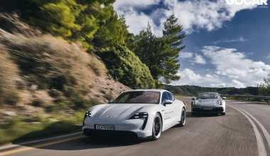 Δοκιμή Porsche Taycan 4S – Porsche 911 Carrera 4S: Από το χθες στο άπειρο