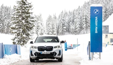 BMW Arena: Κάνουμε drift στα χιόνια με M4 Competition! 