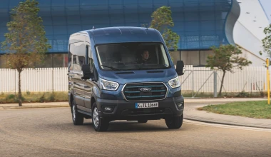 Οδηγούμε το Ford E-Transit: Το απόλυτο ηλεκτρικό van για τον επαγγελματία