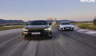Δοκιμή - Με Audi e-tron GT και Audi R8 V10 στην πίστα των Μεγάρων! [video]
