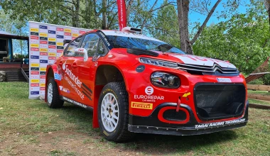 ΕΚΟ Ράλλυ Ακρόπολις: Στο δεξί μπάκετ του Citroen C3 Rally2 του Χ. Καρέλλη