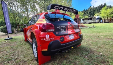 ΕΚΟ Ράλλυ Ακρόπολις: Στο δεξί μπάκετ του Citroen C3 Rally2 του Χ. Καρέλλη