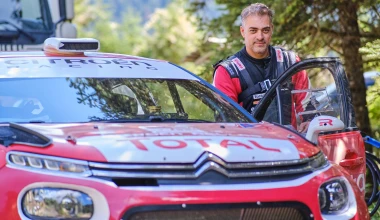 ΕΚΟ Ράλλυ Ακρόπολις: Στο δεξί μπάκετ του Citroen C3 Rally2 του Χ. Καρέλλη