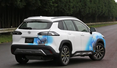 Μια Toyota Corolla Cross με κινητήρα 1.6 που καίει υδρογόνο!