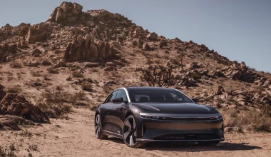 Οδηγούμε το Lucid Air: Concorde!