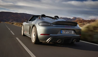 Porsche 718 Spyder RS: Η τιμή του cabrio sportcar των 500 ίππων στην Ελλάδα