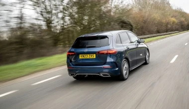 Δοκιμή Mercedes-Benz B 200 163 PS: Plus size model