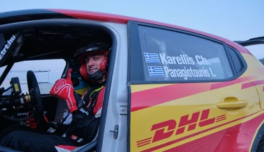 Στο δεξί bucket της Citroen Καρέλλης Racing Team, λίγο πριν το EKO Ράλλυ Ακροπολις 2023!