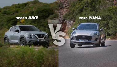 Ford Puma vs Nissan Juke: Τα B-SUV με χαρακτήρα! 