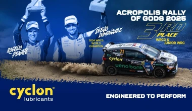 Ράλλυ Ακρόπολις 2025: Η Cyclon με τους Diego Domiguez και Rogelio Penate στο βάθρο!