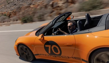 Οδηγούμε στην Κρήτη την υβριδική Porsche 911 Spirit 70! 