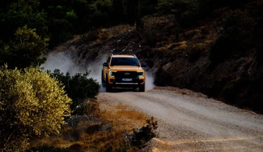 Ford Ranger με 281 PS, 474 ευρώ τον μήνα και 6 χρόνια δωρεάν service!
