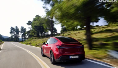Δοκιμή Tesla Model Y Performance: Transformer