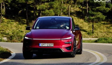 Δοκιμή Tesla Model Y Performance: Transformer