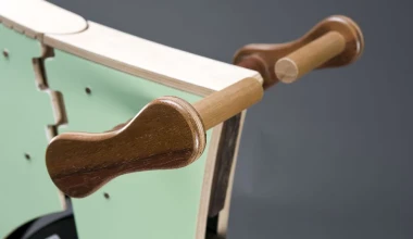 Ποδήλατο από ξύλο με στόχο το ρεκόρ ταχύτητας