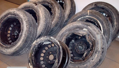 Μετέφεραν ηρωίνη στις ζάντες δύο αυτοκινήτων