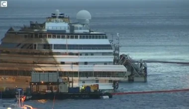 Όρθιο το Costa Concordia