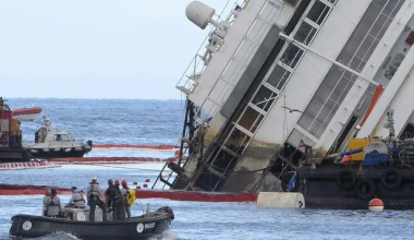 Όρθιο το Costa Concordia