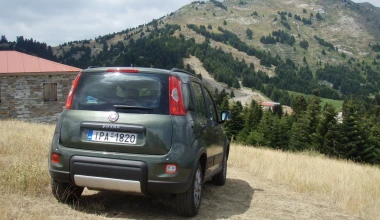 Διακοπές με Fiat Panda 4x4 1.3 MTJ