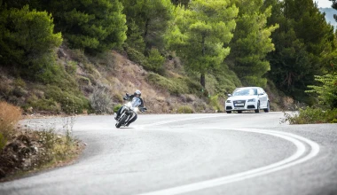 Audi RS3 vs Ducati Multistrada 1200