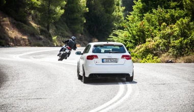 Audi RS3 vs Ducati Multistrada 1200